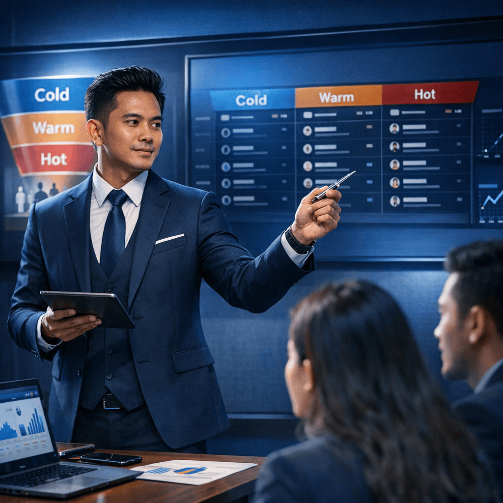 Cara Prioritaskan Lead Cold Warm Hot Tanpa Excel Berantakan