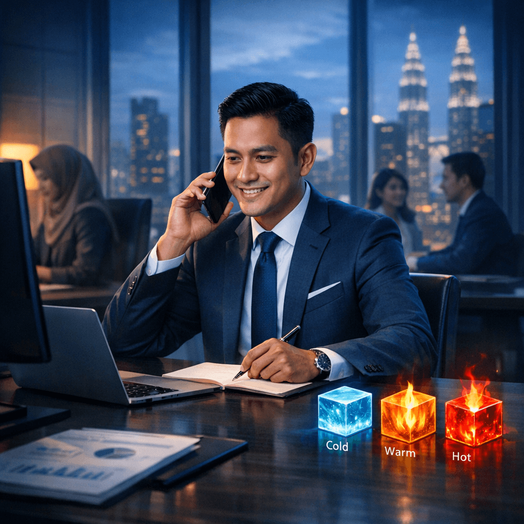Psikologi Closing Sales: Prioritaskan Follow-Up Cold Warm Hot Leads